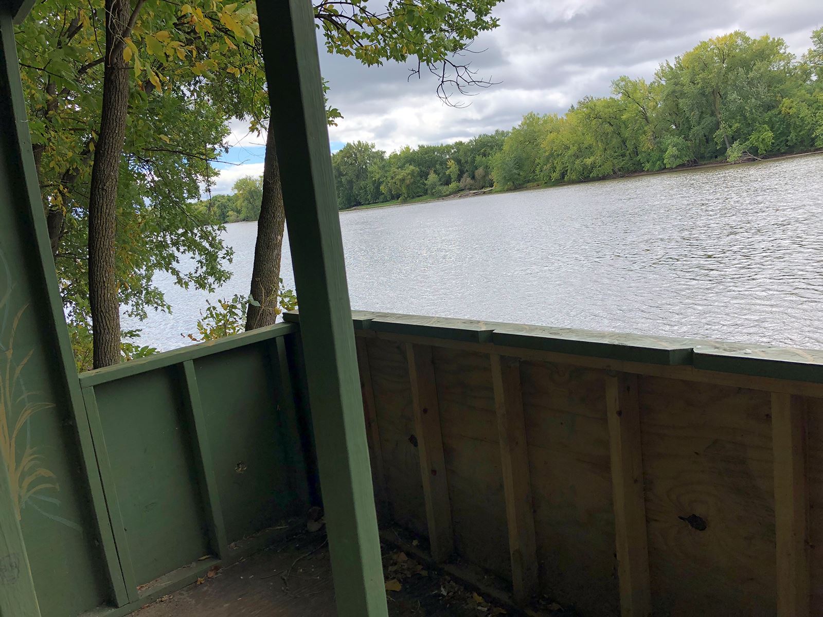 Duck Blind at Mississippi River