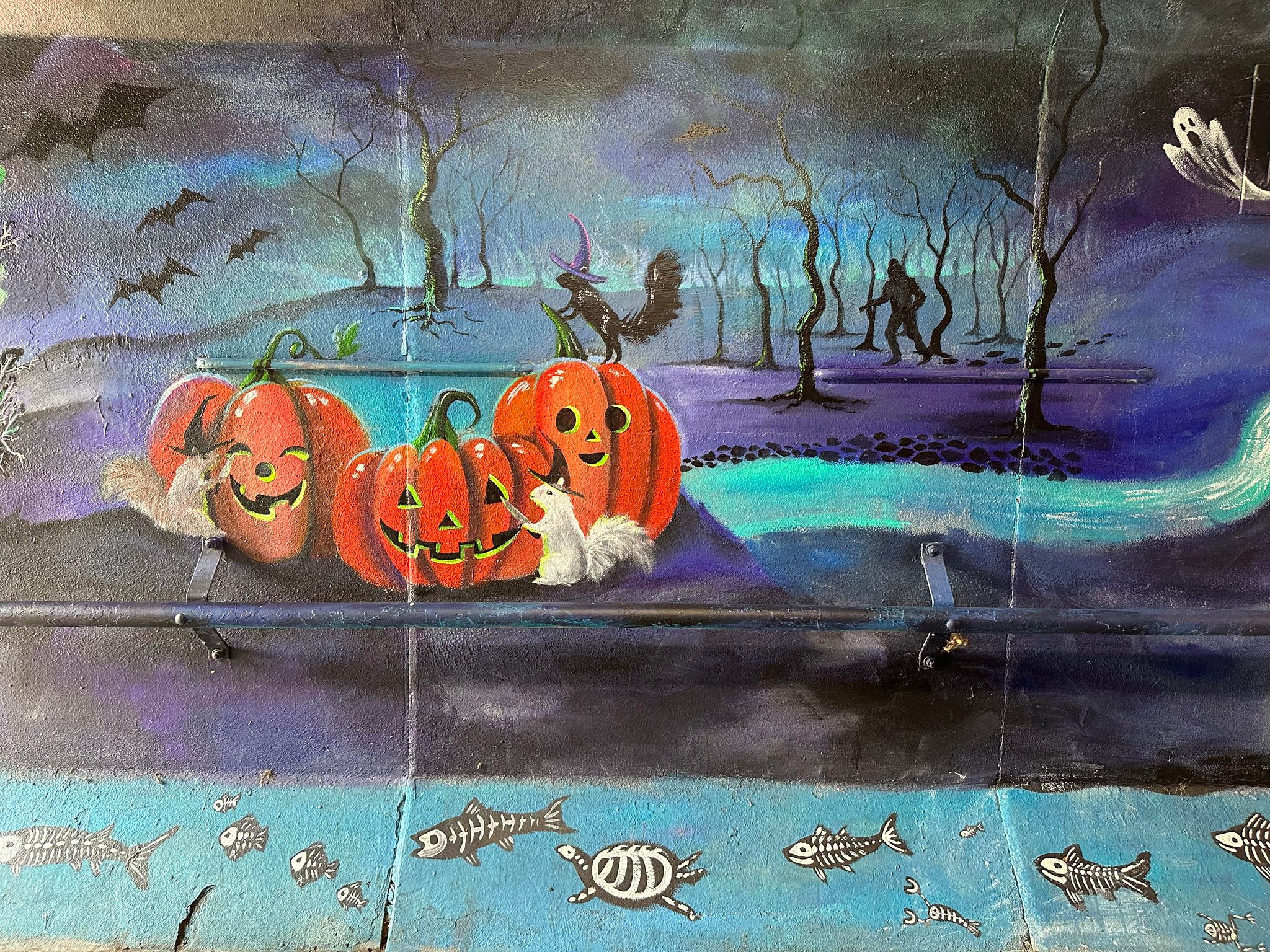 Tunnel Mural Photo 14